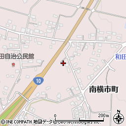 宮崎県都城市南横市町4134周辺の地図