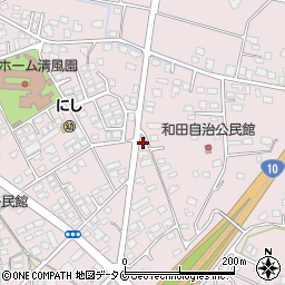 宮崎県都城市南横市町3992周辺の地図
