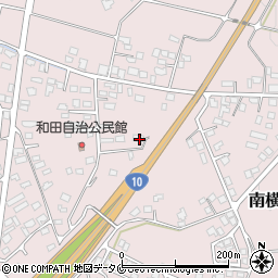 宮崎県都城市南横市町4115周辺の地図