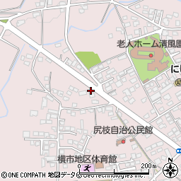 宮崎県都城市南横市町3913周辺の地図