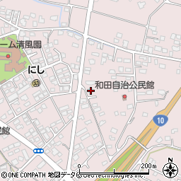 宮崎県都城市南横市町4090周辺の地図