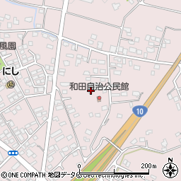 宮崎県都城市南横市町4093-8周辺の地図