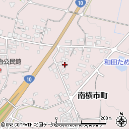 宮崎県都城市南横市町4121周辺の地図