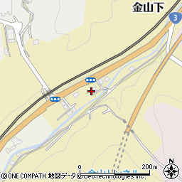 鹿児島県いちき串木野市金山下13873-11周辺の地図
