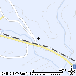 鹿児島県曽於市財部町北俣3302周辺の地図