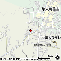 鹿児島県霧島市隼人町小田2953周辺の地図