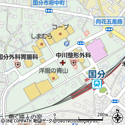 眼鏡市場　霧島国分店周辺の地図