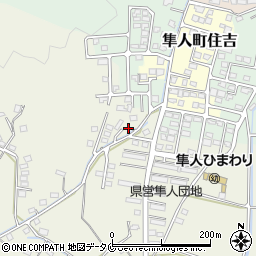 鹿児島県霧島市隼人町小田2952周辺の地図