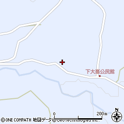 鹿児島県曽於市財部町北俣6843周辺の地図