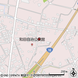 宮崎県都城市南横市町4110周辺の地図