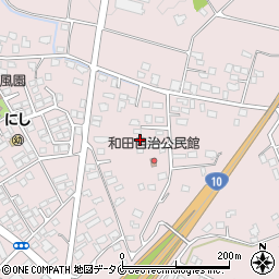 宮崎県都城市南横市町4093-7周辺の地図