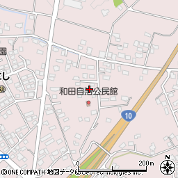 宮崎県都城市南横市町4093周辺の地図