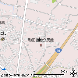 宮崎県都城市南横市町4093-6周辺の地図