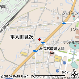 鹿児島県霧島市隼人町見次1314周辺の地図