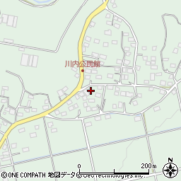鹿児島県曽於市財部町下財部2615周辺の地図