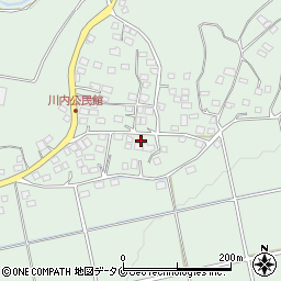 鹿児島県曽於市財部町下財部2577周辺の地図