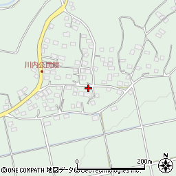 鹿児島県曽於市財部町下財部2577-2周辺の地図