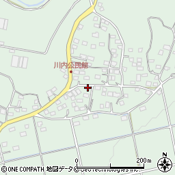鹿児島県曽於市財部町下財部2616周辺の地図