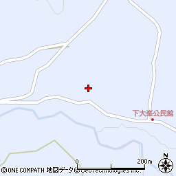 鹿児島県曽於市財部町北俣6842周辺の地図