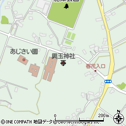 興玉神社周辺の地図