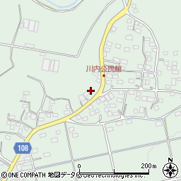 鹿児島県曽於市財部町下財部2626周辺の地図