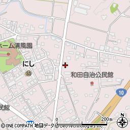 宮崎県都城市南横市町4084-11周辺の地図