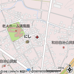 宮崎県都城市南横市町3993周辺の地図