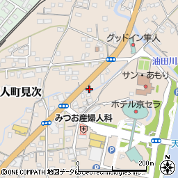 鹿児島県霧島市隼人町見次11周辺の地図