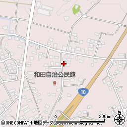 宮崎県都城市南横市町4111周辺の地図