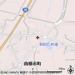 宮崎県都城市南横市町4126-2周辺の地図