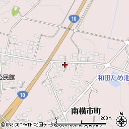 宮崎県都城市南横市町4211周辺の地図