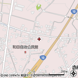 宮崎県都城市南横市町4113周辺の地図