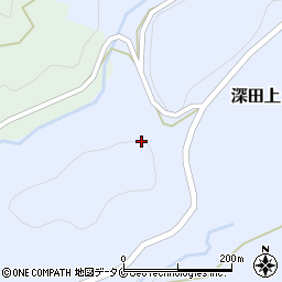 鹿児島県いちき串木野市深田上17112周辺の地図