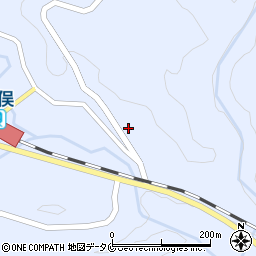 鹿児島県曽於市財部町北俣3301周辺の地図