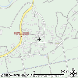 鹿児島県曽於市財部町下財部2582-2周辺の地図