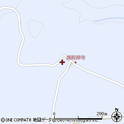 鹿児島県曽於市財部町北俣4179周辺の地図
