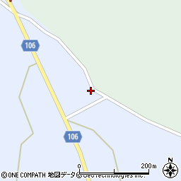 鹿児島県曽於市財部町北俣591周辺の地図