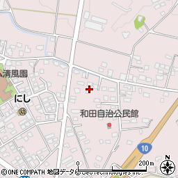 宮崎県都城市南横市町4085周辺の地図