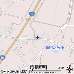 宮崎県都城市南横市町1002-1周辺の地図