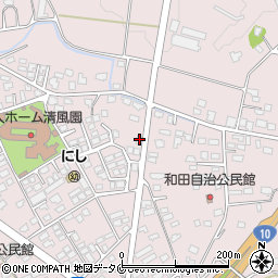 宮崎県都城市南横市町4083-2周辺の地図