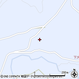 鹿児島県曽於市財部町北俣6822周辺の地図