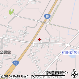 宮崎県都城市南横市町1004周辺の地図