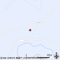 鹿児島県曽於市財部町北俣6823周辺の地図