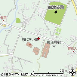 鹿児島県姶良市船津1698周辺の地図