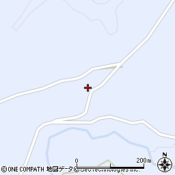 鹿児島県曽於市財部町北俣6821周辺の地図