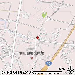 宮崎県都城市南横市町1042周辺の地図