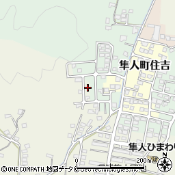 鹿児島県霧島市隼人町小田2944周辺の地図