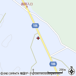 鹿児島県曽於市財部町北俣1349周辺の地図