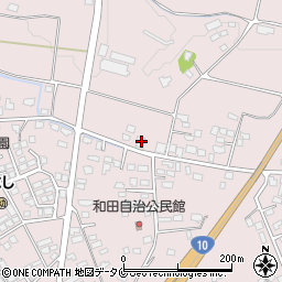 宮崎県都城市南横市町1043周辺の地図