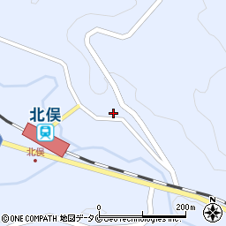 鹿児島県曽於市財部町北俣3281周辺の地図